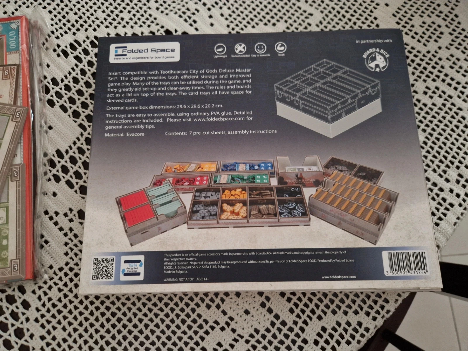 Teotihuacan: Juego de Mesa Deluxe Conjunto Maestro + Expansión + Inserto – photo 5